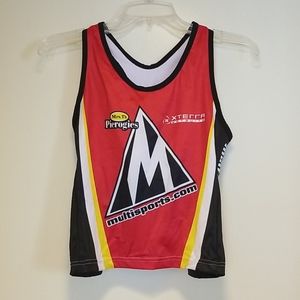 XTerra race tank and water bottle